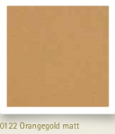 Verzierwachsplatte VZP 0122 Orangegold matt
