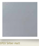 Verzierwachsplatten VZP 0703 Silber matt