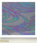 Verzierwachsplatte irisierend VZP 0707-64
